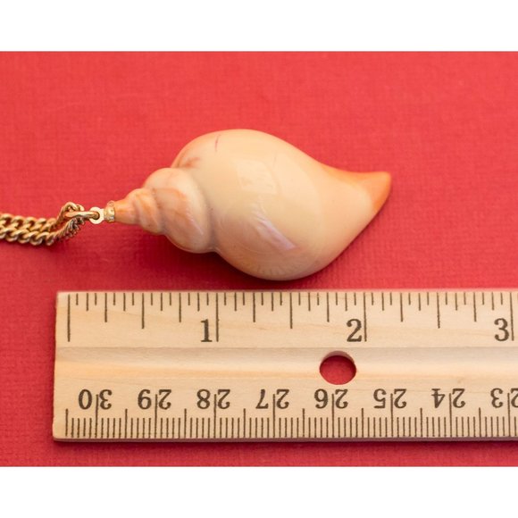 Mermaid Beige Sea Shell Necklace 27 Inches By Avon F16 - Picture 5 of 5